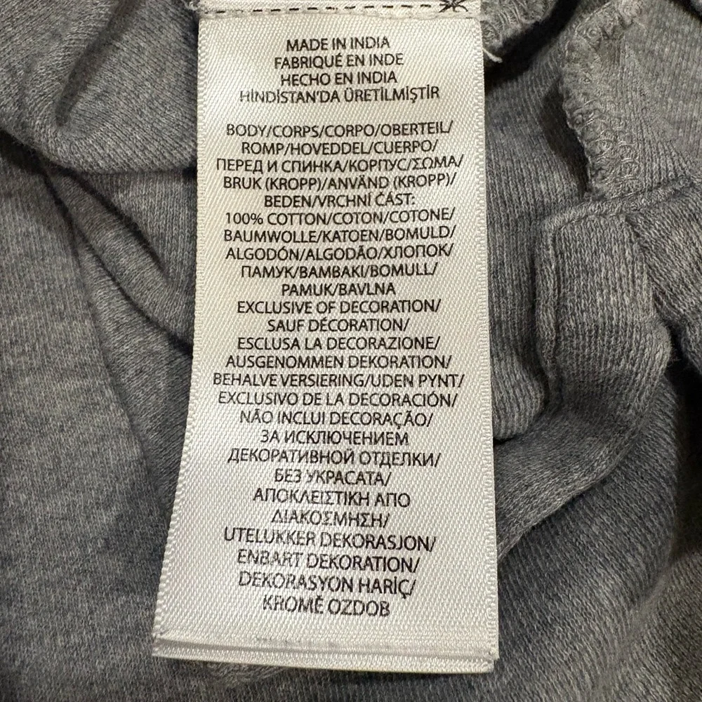 Ralph Lauren Classic Gray Cotton Polo Shirt